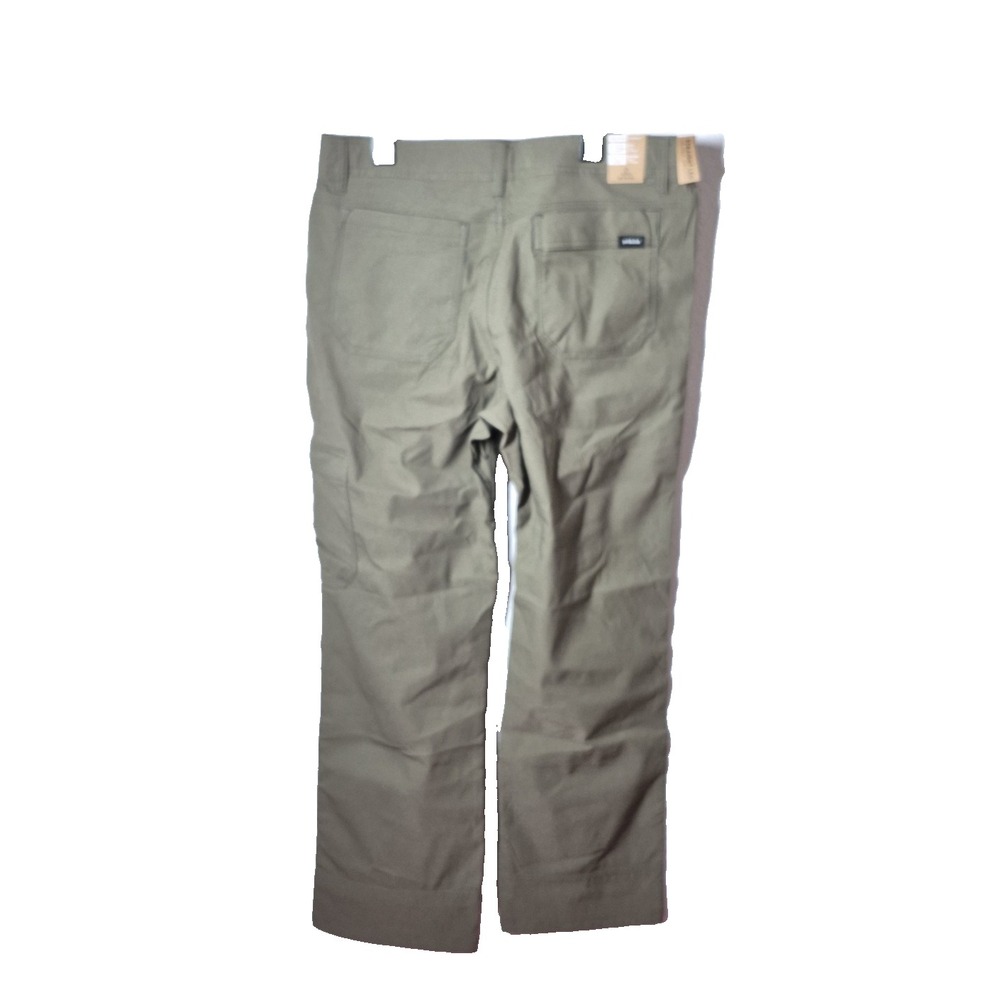 prAna Pants Mens 30x30‎ Slate Green Relaxed Stretch Zion II Straight Leg NEW - Picture 2 of 10